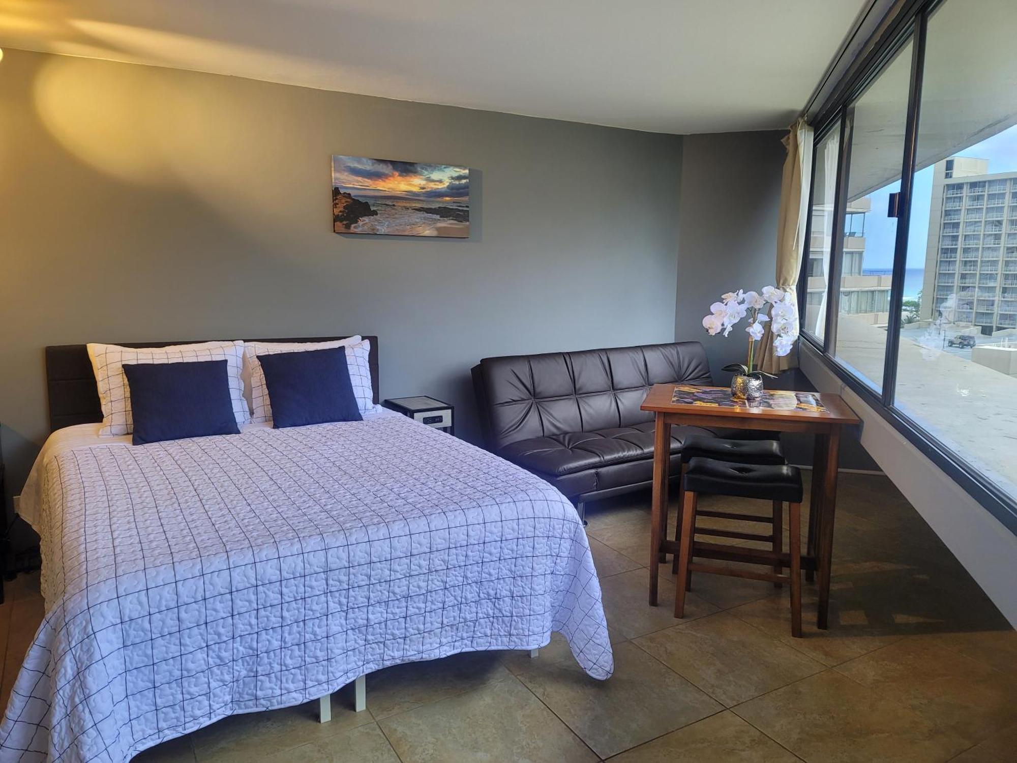 Spacious Studio W/ Parking, Beach/Mall/Park Honolulu Chambre photo